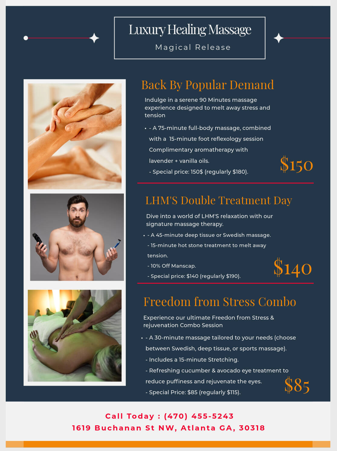 Home | Luxury Healing Massage